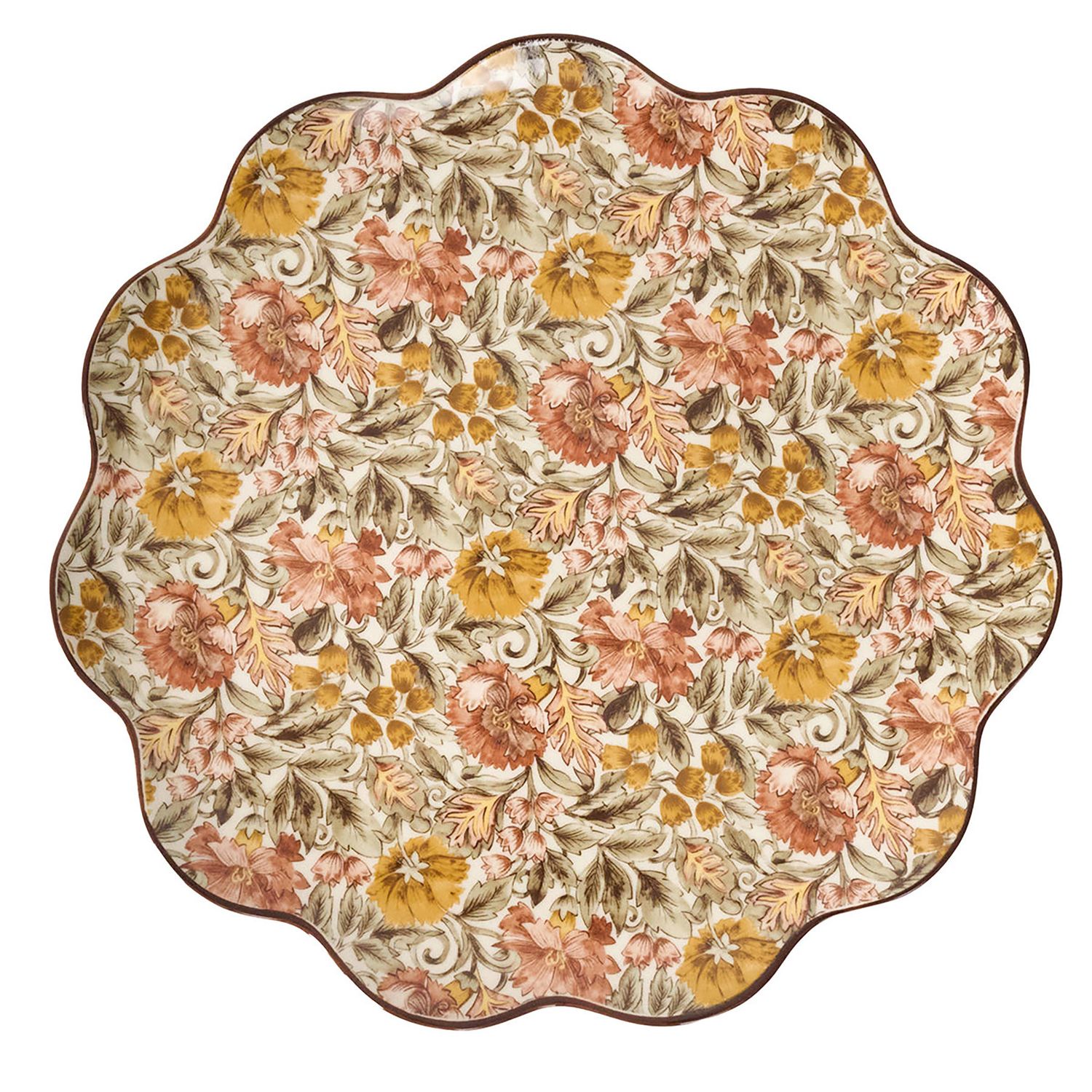 Juliska Willa Charger Platter Amber WL09/65
