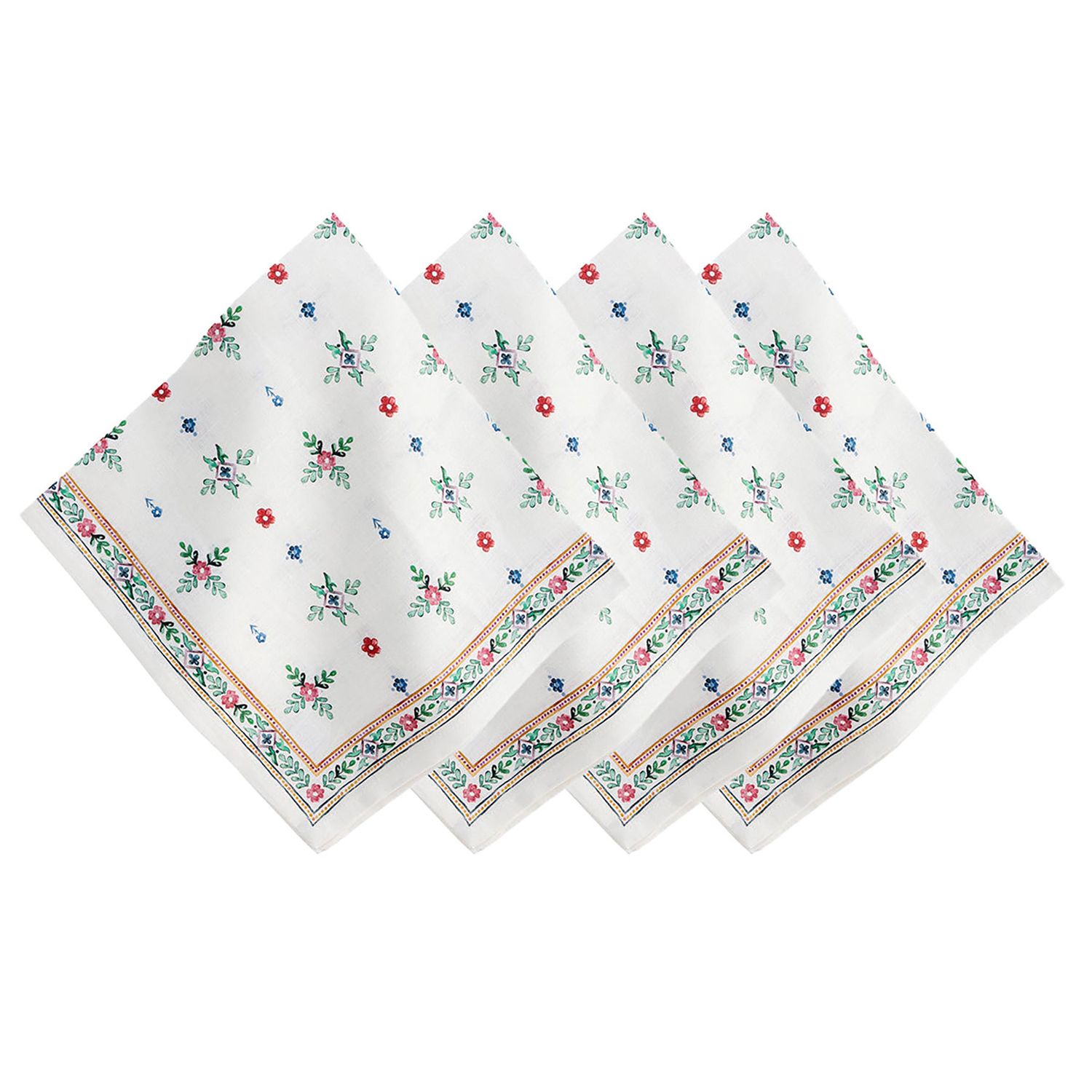 Juliska Heidi Napkin Set of 4 Multi-Color LB96S4/88