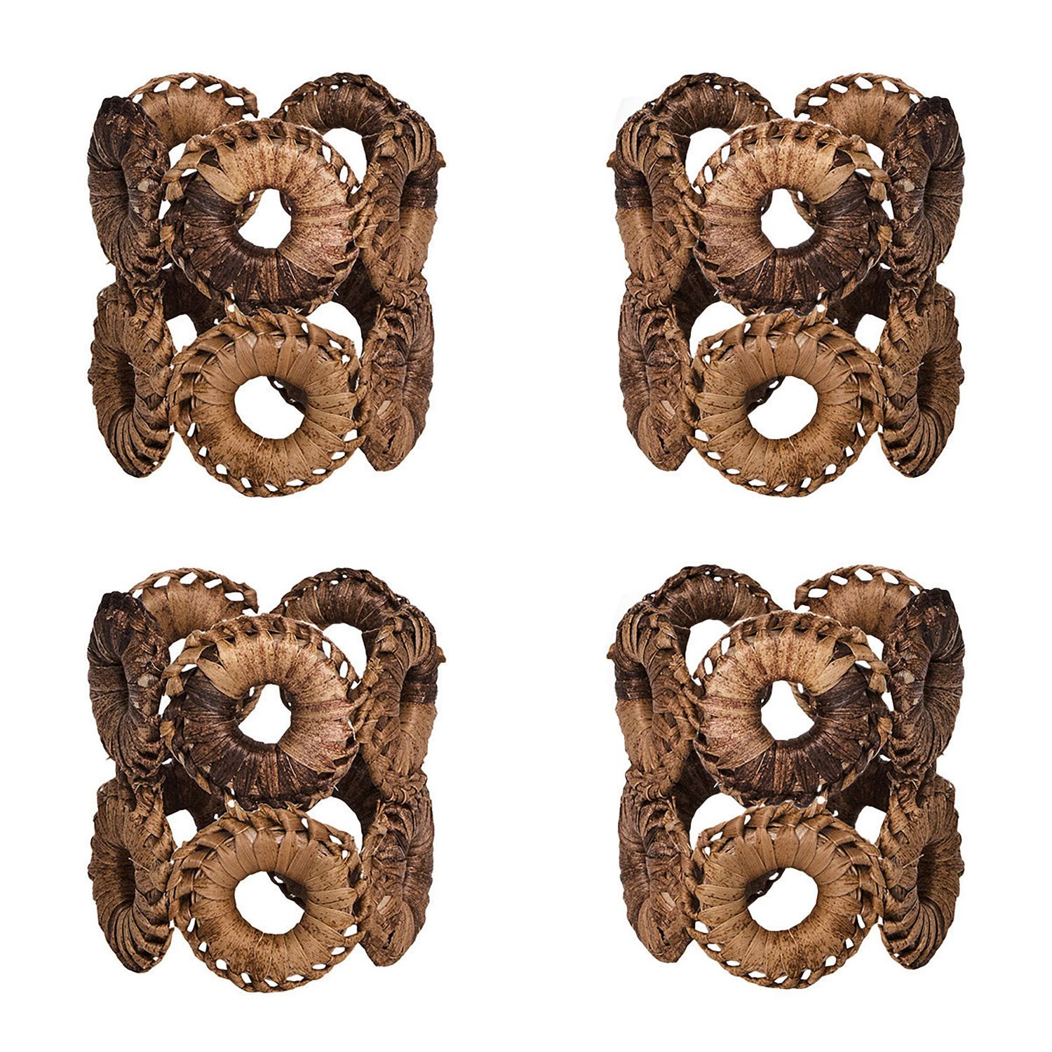 Juliska Rustic Ring Napkin Ring Set of 4 Natural LR85S4/38