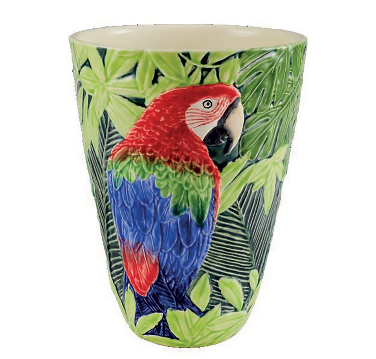 Bordallo Pinheiro Equatorial Large Vase Handpainted 65033006, 5600413638873
