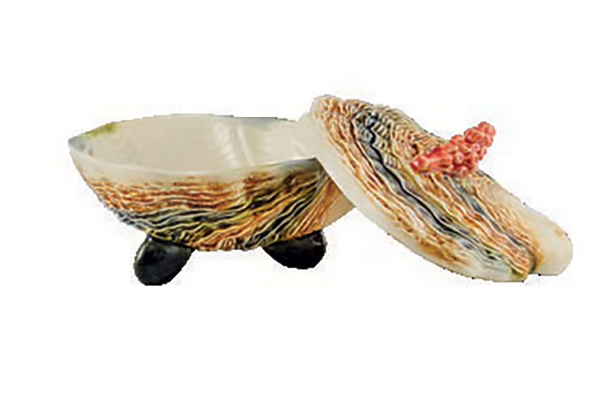 Bordallo Pinheiro Oysters &amp; Scallops Terrina Media Tp Ostras E Vieiras 3969 65033048, 5600413639108