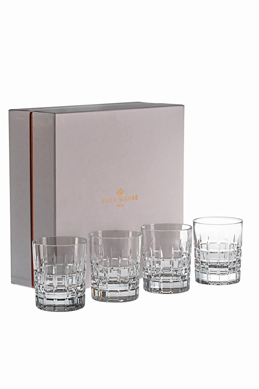 Vista Alegre Helsinky Set 4 Old Fashion Gift Box 48006885, 5605414202092