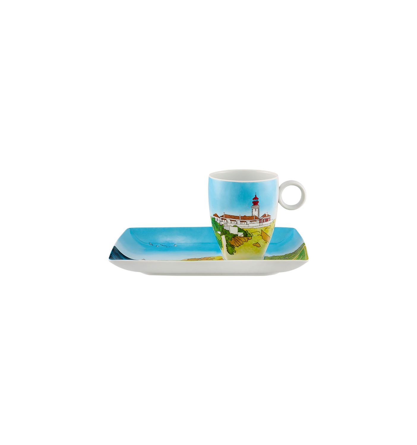 Vista Alegre Alma De Sintra Tray and Muf 21145293, 5605414183278
