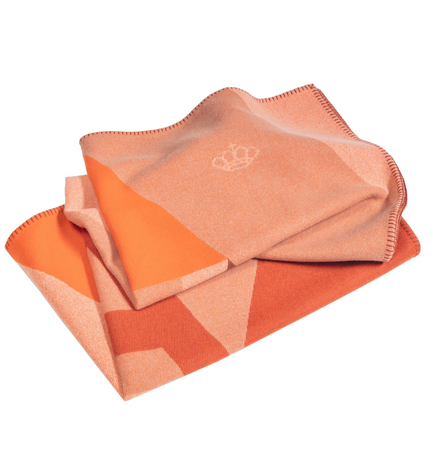Vista Alegre Geometric Orange Blanket Orange 27024427