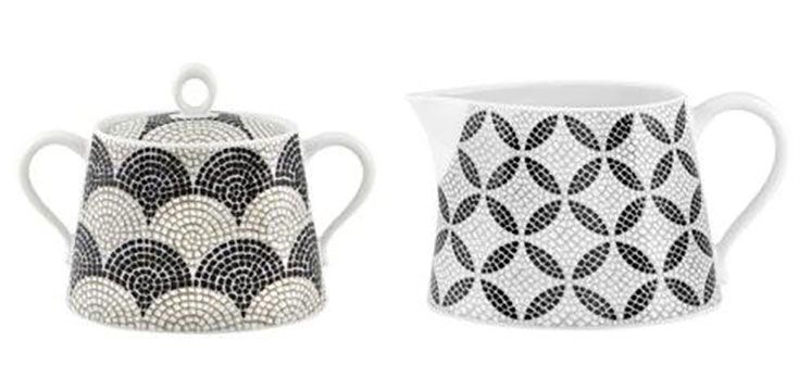 Vista Alegre Calcada Portuguesa Milk Jug and Sugar Box Set 21135232