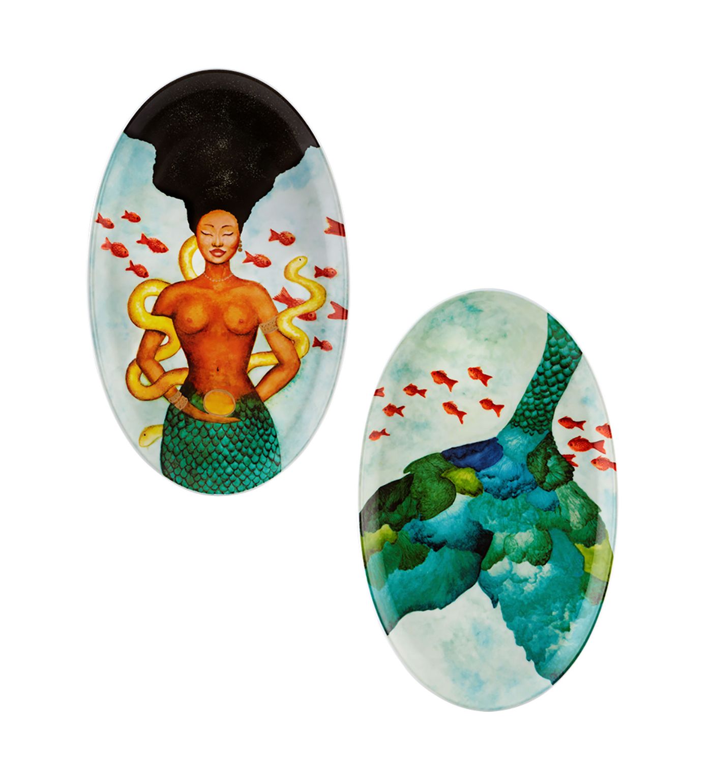Vista Alegre Cores Vivas Set of 2 Trays 21147078