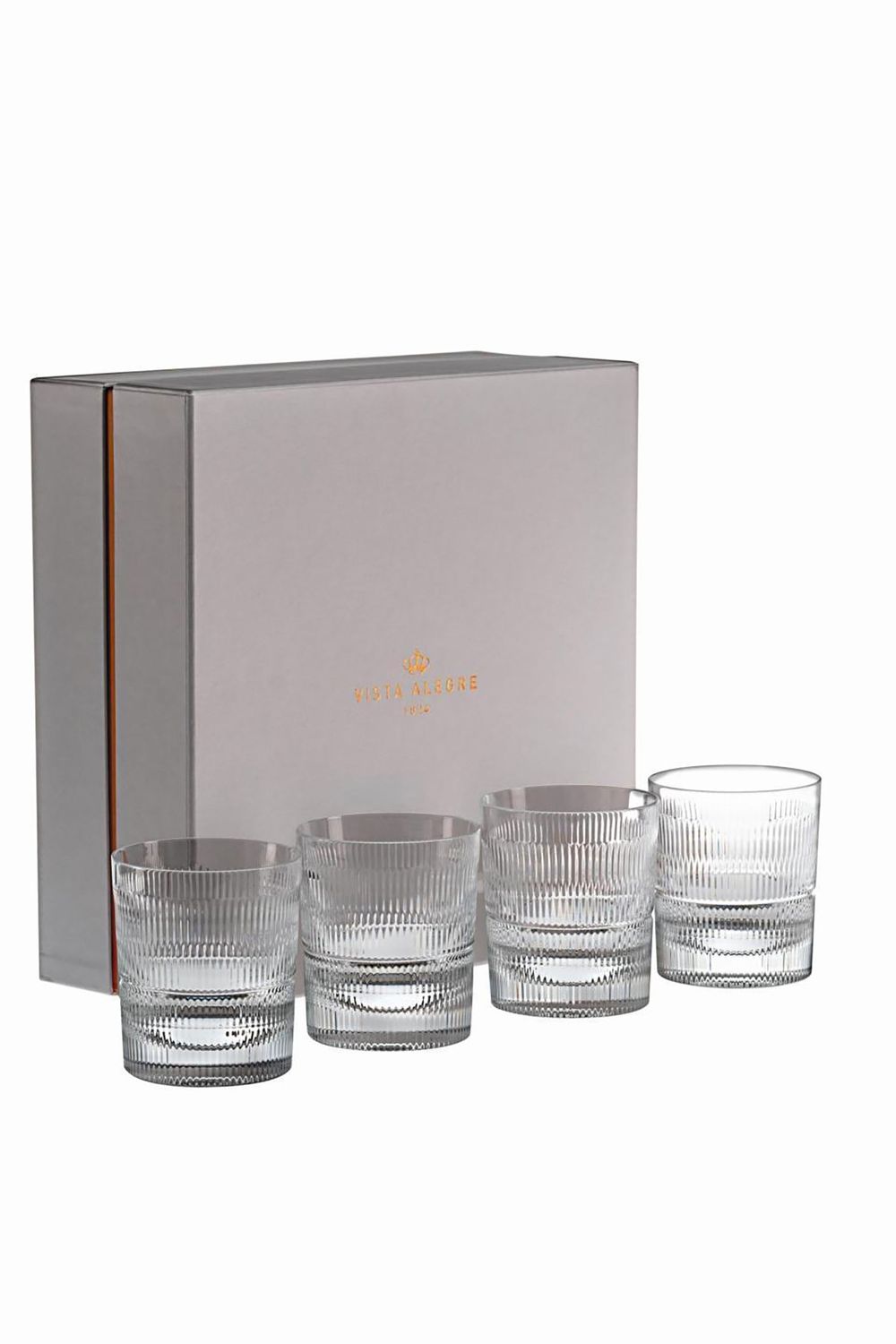 Vista Alegre Vendome Set 4 Old Fashion Gift Box 48006909
