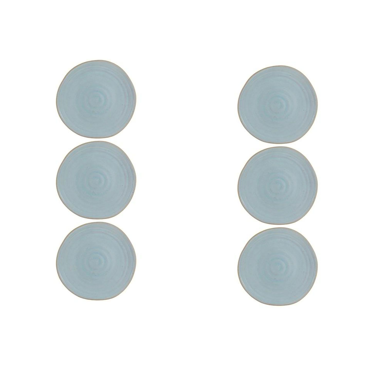 Casa Alegre Gemstone Moonstone Dinner Plate 28cm 11 inch Set of 6 210022408, 5604782040244