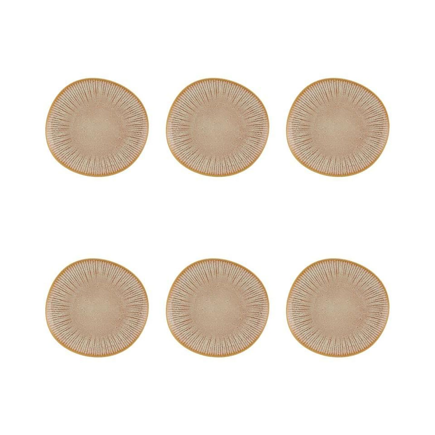 Casa Alegre Shangri-La Oro Bread and Butter Plate 18cm 7 inch Set of 6 37006320, 5605414152441