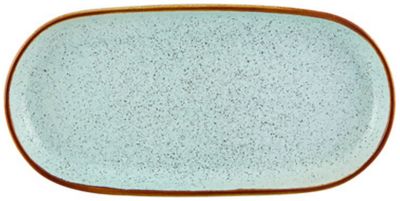 Casa Alegre Rustic Blend Turquoise Oval Platter 30cm 11 inch 27020970, 5604782032973