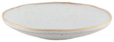 Casa Alegre Gold Stone White Soup Plate 23cm 9 inch 37006104, 5605414135673