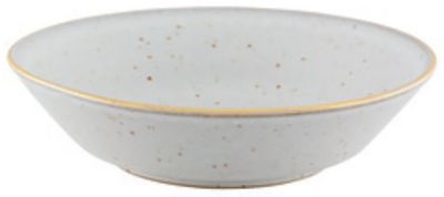 Casa Alegre Gold Stone White Pasta Plate 26cm 10 inch 37006105, 5605414135680