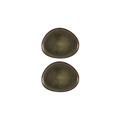 Casa Alegre Shangri-La Vine Tray 38cm 14 inch Set of 2 37006547, 5605414168152