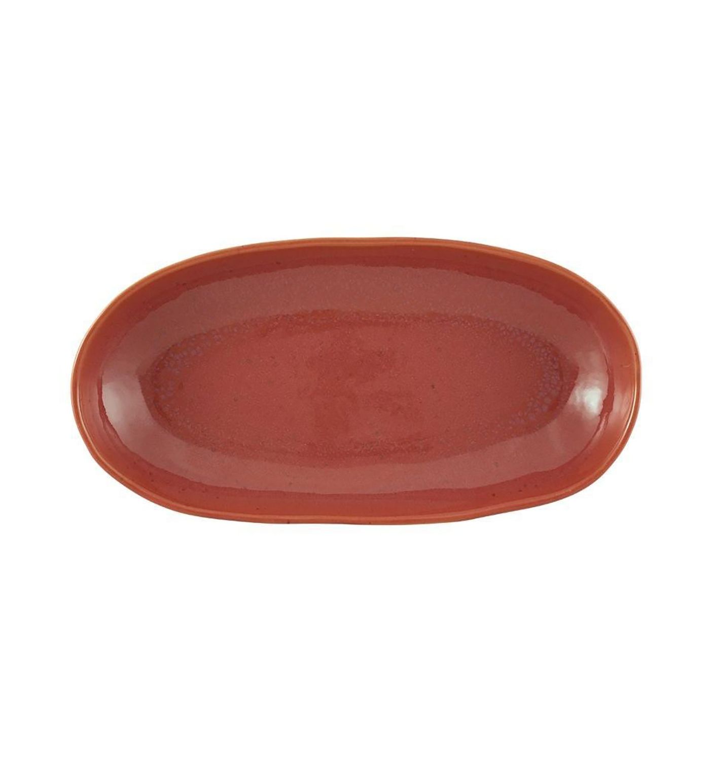 Casa Alegre Gemstone Coral Oval Tray 34.5cm 13 inch 210020839, 5604782038951