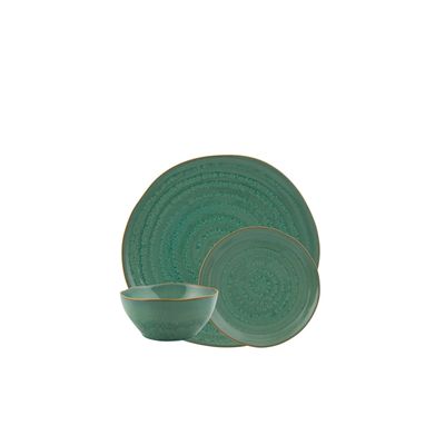Casa Alegre Gemstone Jade 3 Piece Place Setting 210022462, 5604782040787