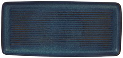 Casa Alegre Gemstone Lapis Lazuli Rectangular Platter 36.5cm 14 inch 210020019, 5604782036759