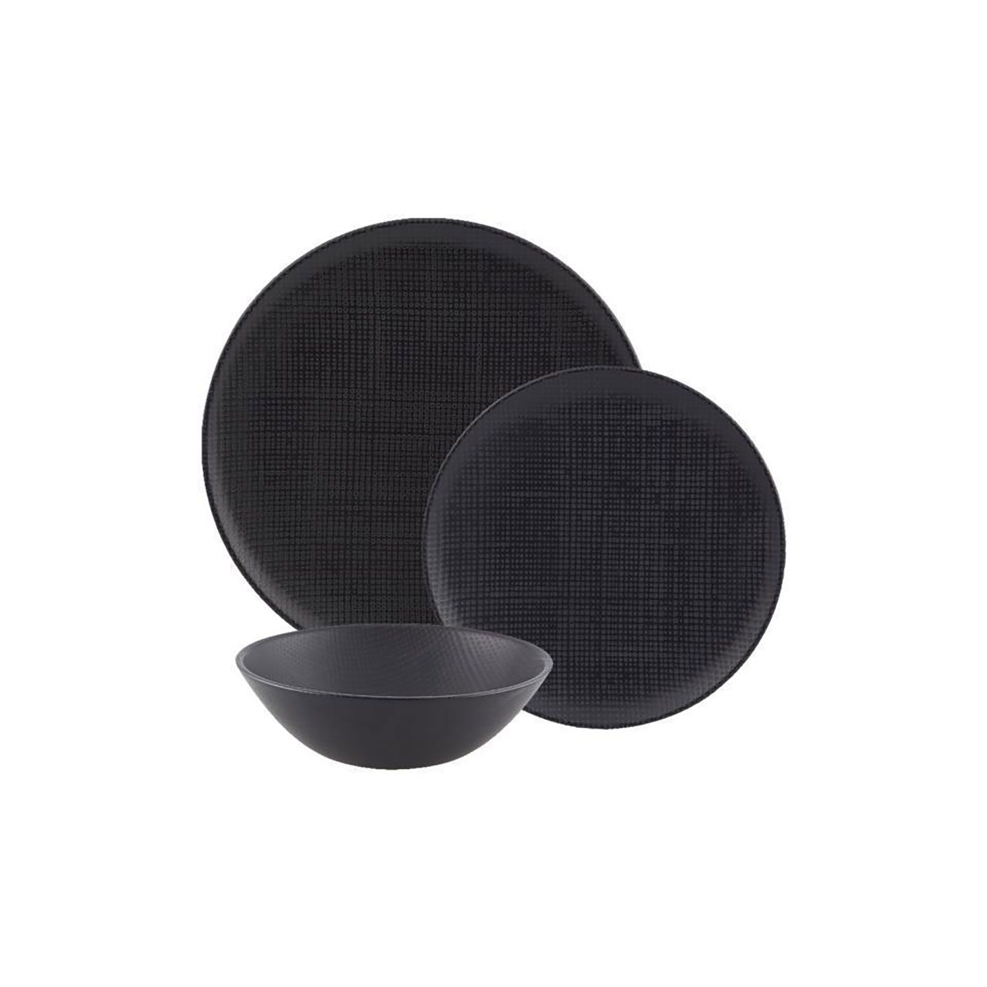 Casa Alegre Tisse Black 12 Pieces Set 37006349, 5605414152694