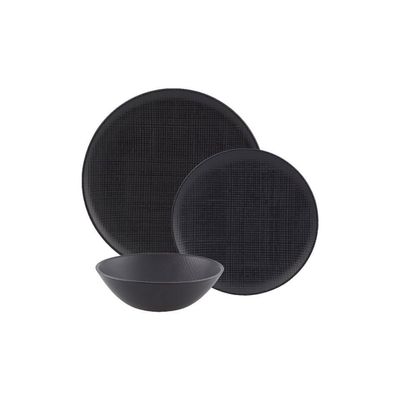 Casa Alegre Tisse Black 12 Pieces Set 37006349, 5605414152694