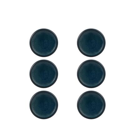 Casa Alegre Gemstone Lapis Lazuli Bowl 16cm 6 inch Set of 6 210022384, 5604782040008