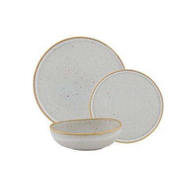Casa Alegre Gold Stone White 12 Pieces Set 37006350, 5605414152809