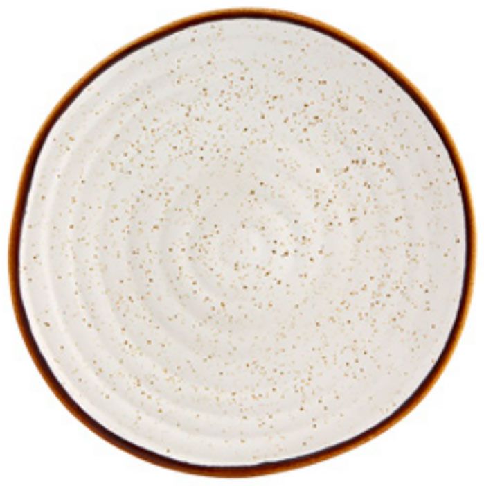 Casa Alegre Rustic Blend White Dinner Plate 28cm 11 inch 27020963, 5604782032904