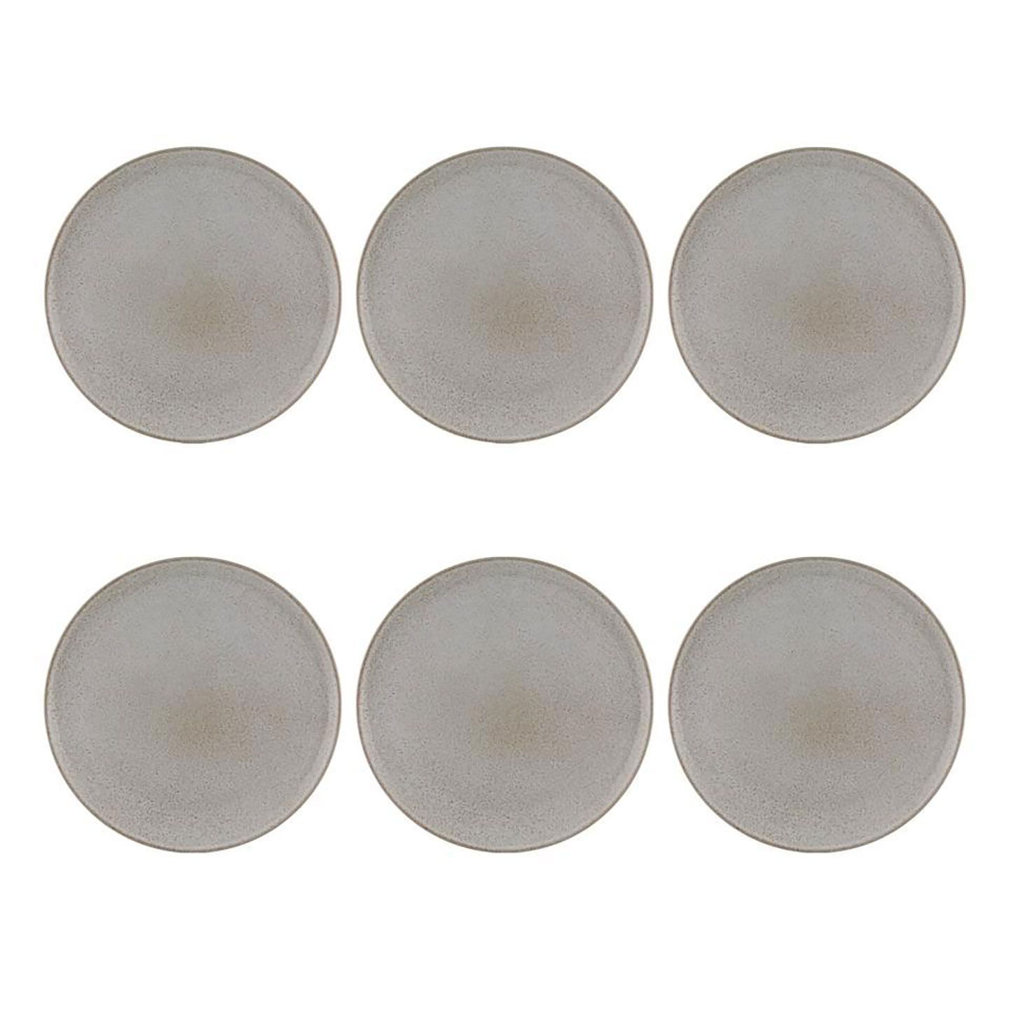 Casa Alegre Imperfect White Charger Plate 33cm 12 inch Set of 6 37006020