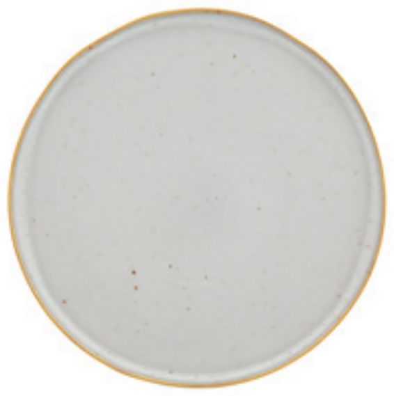 Casa Alegre Gold Stone White Charger Plate 33cm 12 inch 37006088, 5605414136113