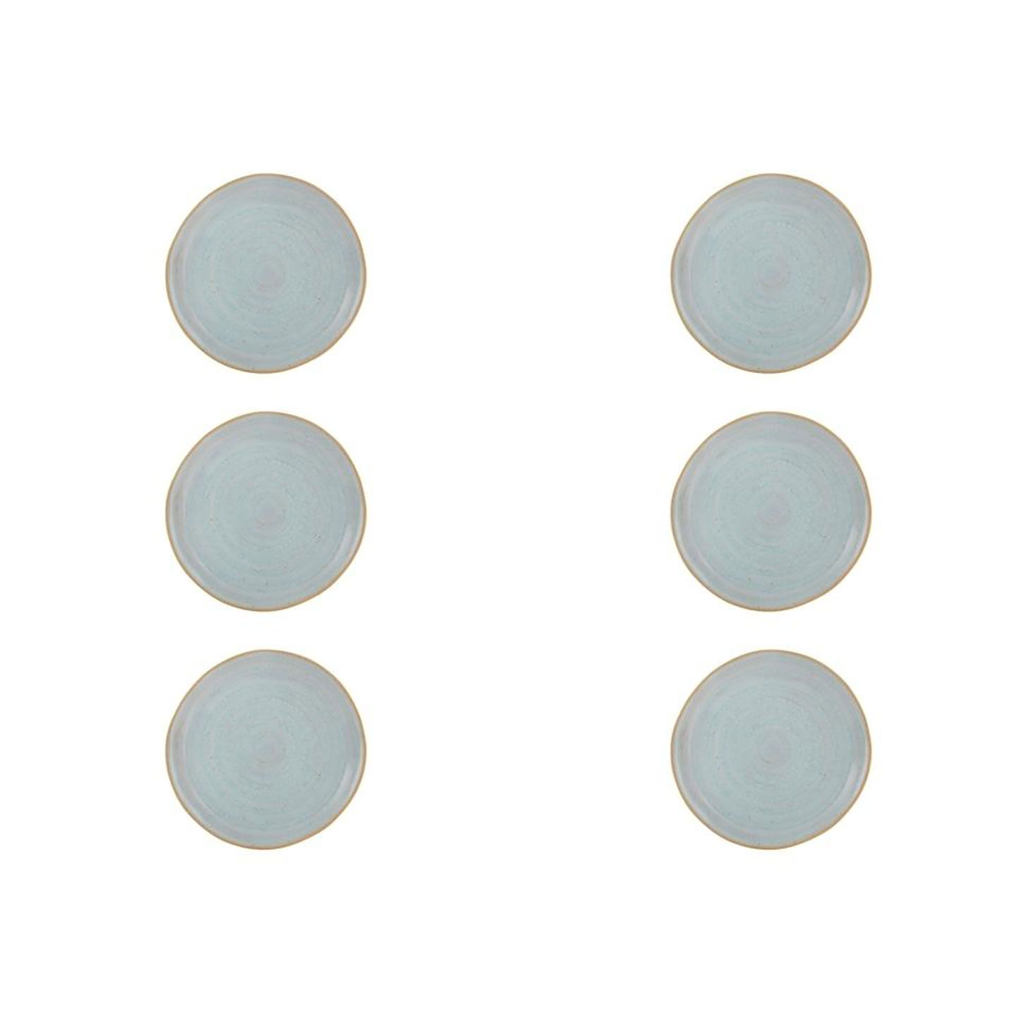 Casa Alegre Gemstone Moonstone Dessert Plate 22cm 8 inch Set of 6 210022407