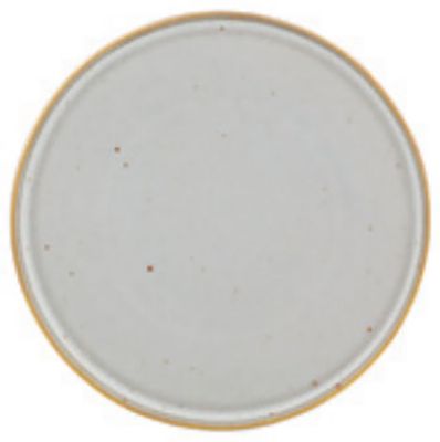 Casa Alegre Gold Stone White Dessert Plate 22cm 8 inch 37006102