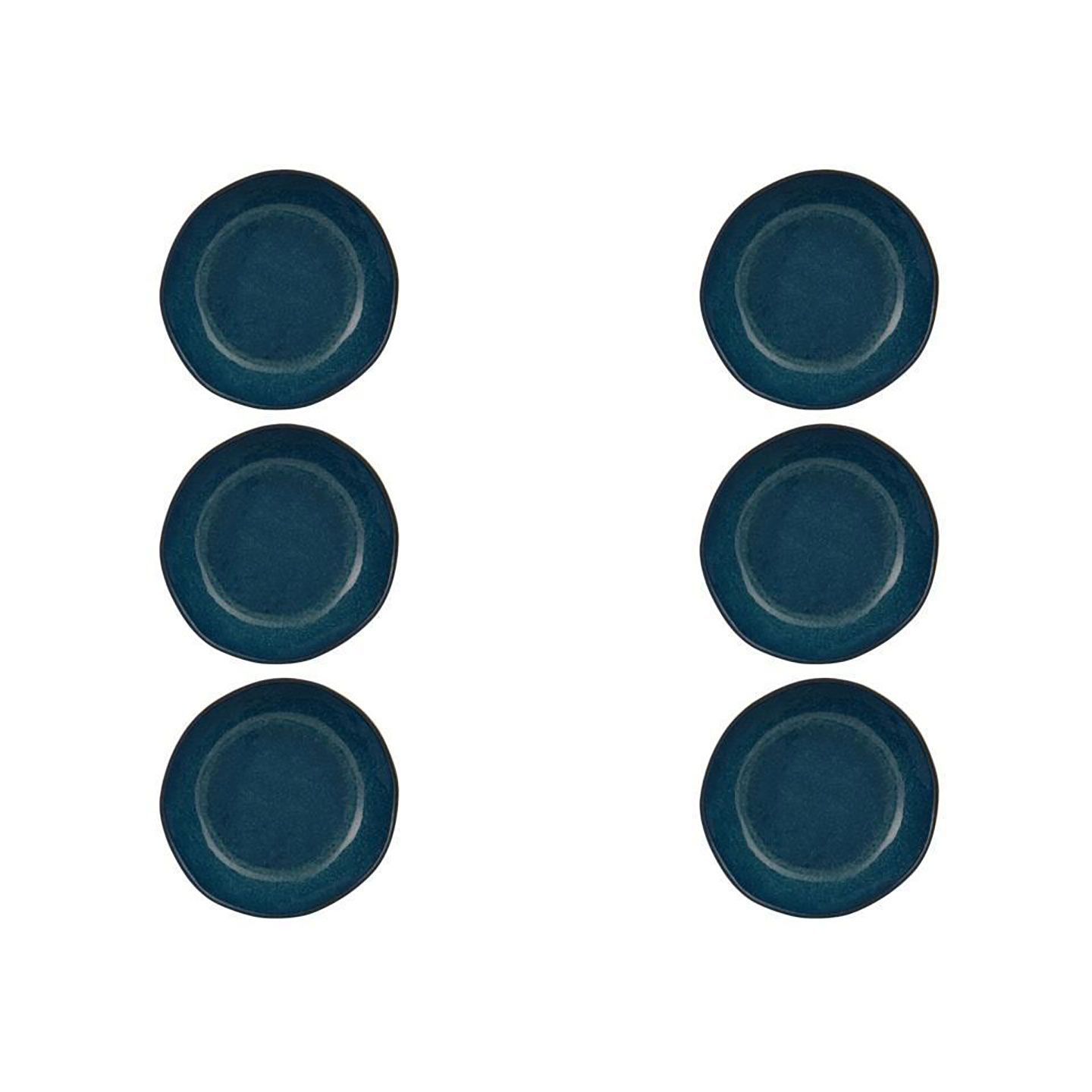 Casa Alegre Gemstone Lapis Lazuli Soup Plate 22cm 8 inch Set of 6 210022399