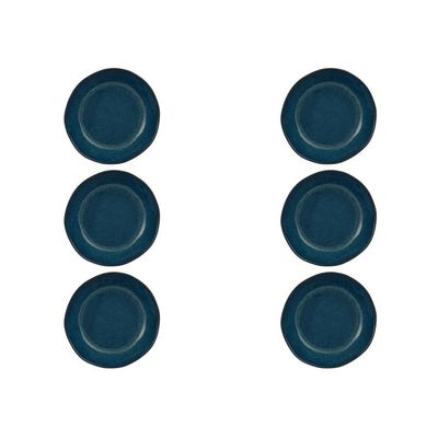 Casa Alegre Gemstone Lapis Lazuli Soup Plate 22cm 8 inch Set of 6 210022399