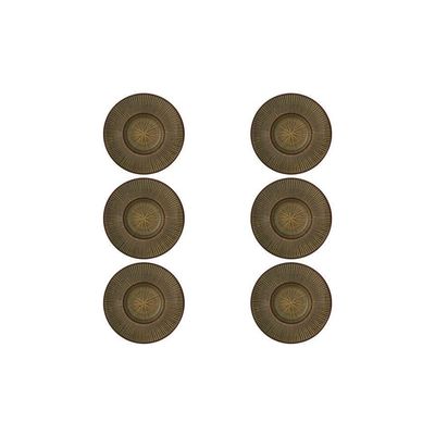 Casa Alegre Shangri-La Vine Deep plate 28cm 11 inch Set of 6 37006565, 5605414169432