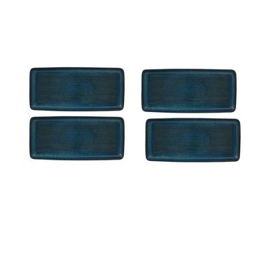 Casa Alegre Gemstone Lapis Lazuli Rectangular Platter 36.5cm 14 inch Set of 4 210022397, 5604782040…