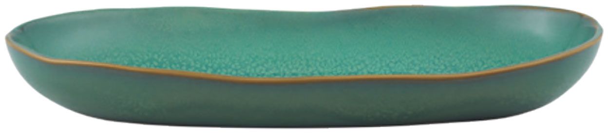 Casa Alegre Gemstone Jade Oval Platter 34.5cm 13 inch 210019953, 5604782036599