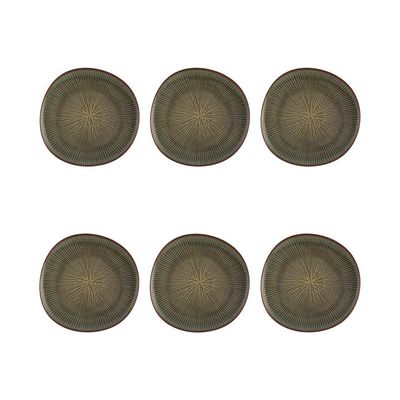 Casa Alegre Shangri-La Vine Dinner Plate 28cm 11 inch Set of 6 37006324, 5605414152489