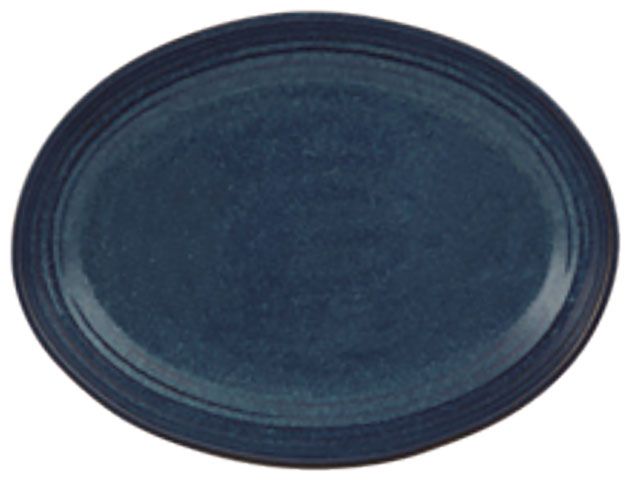 Casa Alegre Gemstone Lapis Lazuli Oval Platter 27cm 10 inch 210020015, 5604782036742