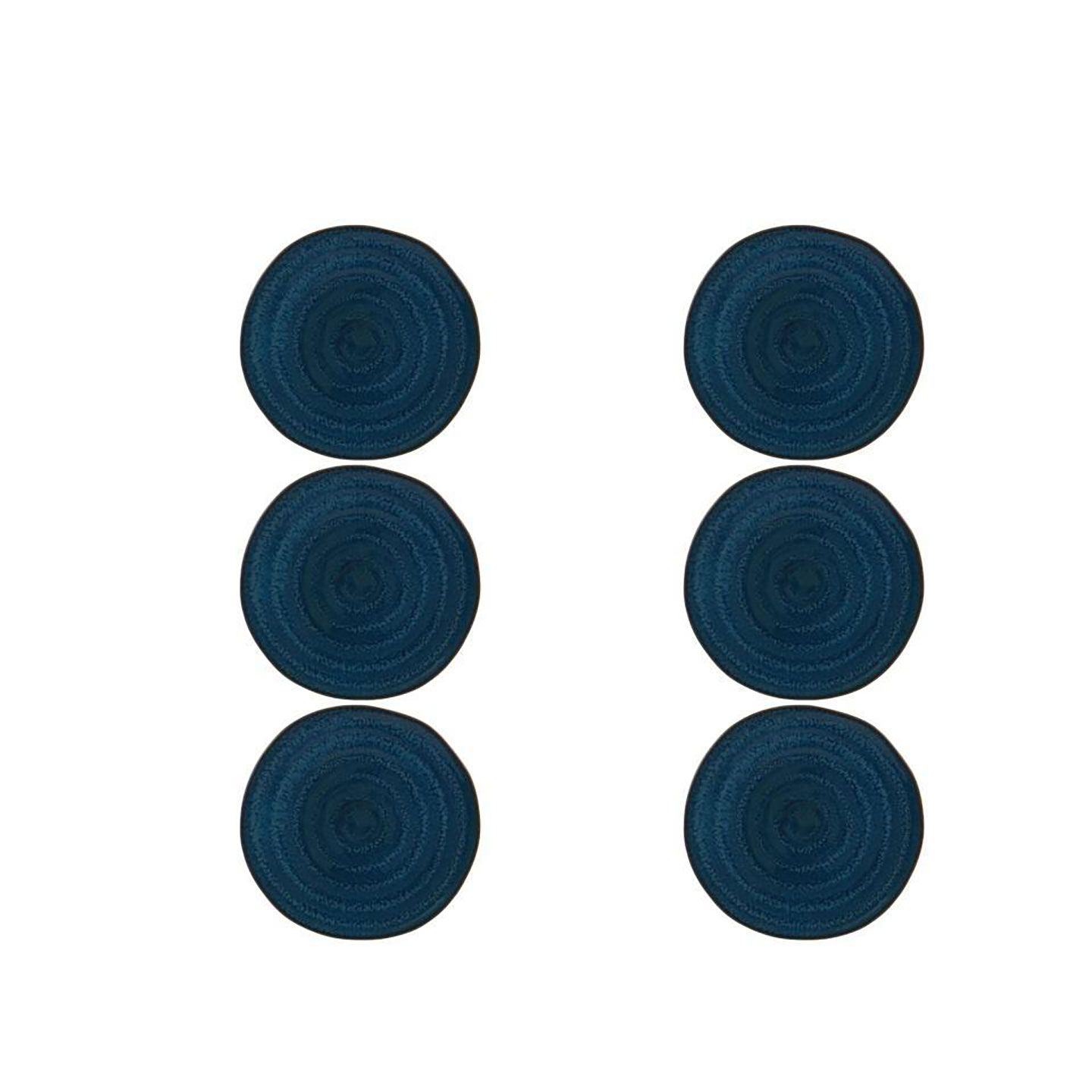 Casa Alegre Gemstone Lapis Lazuli Bread and Butter Plate 16cm 6 inch Set of 6 210022387, 5604782040…