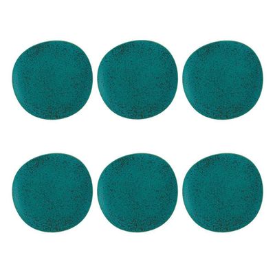 Casa Alegre Sauvage Dessert Plate 24cm 9 inch Set of 6 37006028, 5605414128989