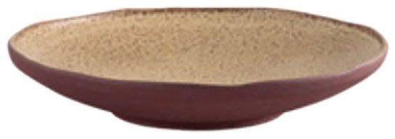 Casa Alegre Queops Soup Plate 23cm 9 inch Natural clay 37006408, 5605414160415