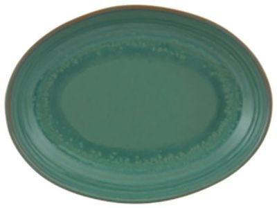 Casa Alegre Gemstone Jade Oval Platter 27cm 10 inch 210019959, 5604782036537