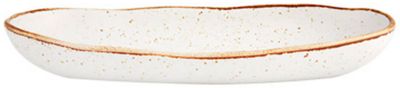 Casa Alegre Rustic Blend White Oval Platter 35cm 13 inch 27020966