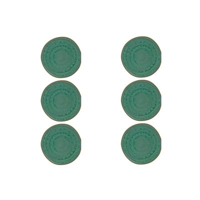 Casa Alegre Gemstone Jade Bread and Butter Plate 16cm 6 inch Set of 6 210022369