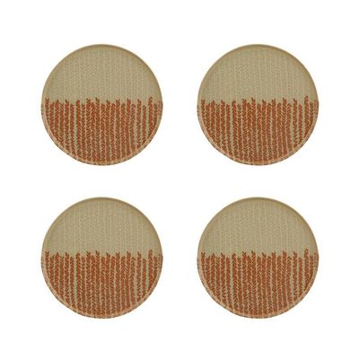Casa Alegre Foliage Charger Plate 33cm 12 inch Set of 4 37006307, 5605414152311