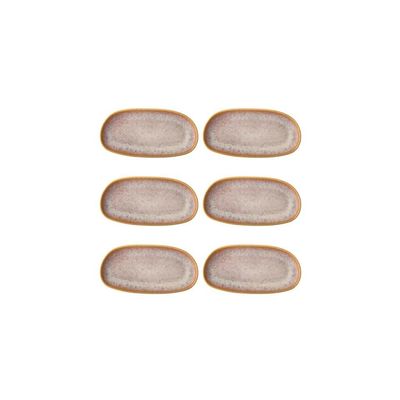 Casa Alegre Shangri-La Oro Platter 20cm 7 inch Set of 6 37006590, 5605414169685
