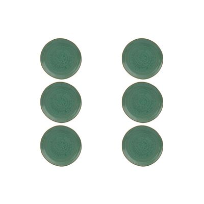 Casa Alegre Gemstone Jade Dessert Plate 22cm 8 inch Set of 6 210022371, 5604782039873