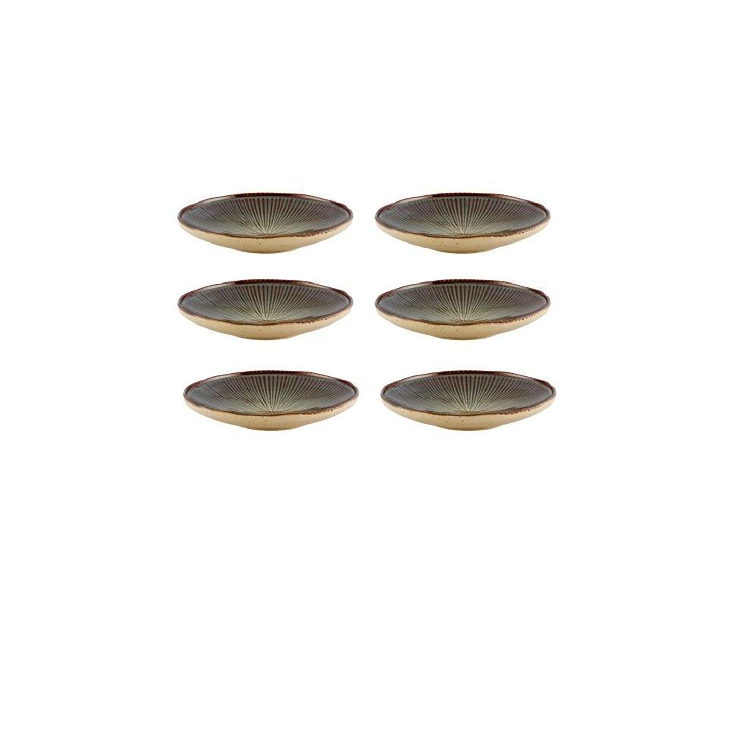 Casa Alegre Shangri-La Vine Soup Plate 23cm 9 inch Set of 6 37006535, 5605414169197