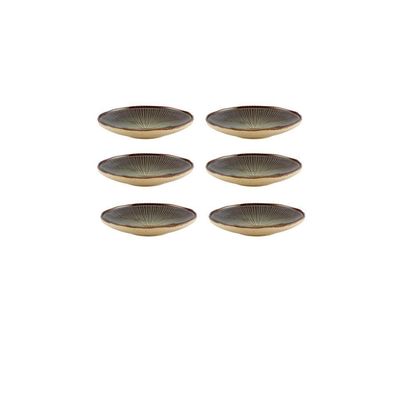 Casa Alegre Shangri-La Vine Soup Plate 23cm 9 inch Set of 6 37006535, 5605414169197