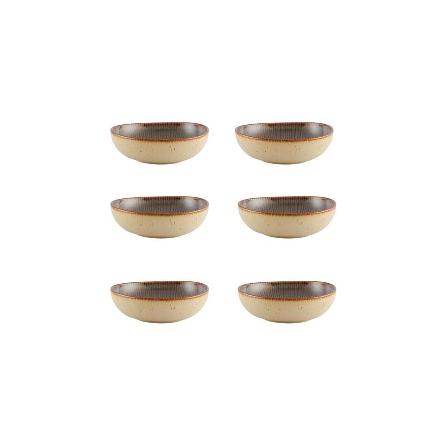 Casa Alegre Shangri-La Vine Bowl 17cm 6 inch Set of 6 37006537, 5605414169210