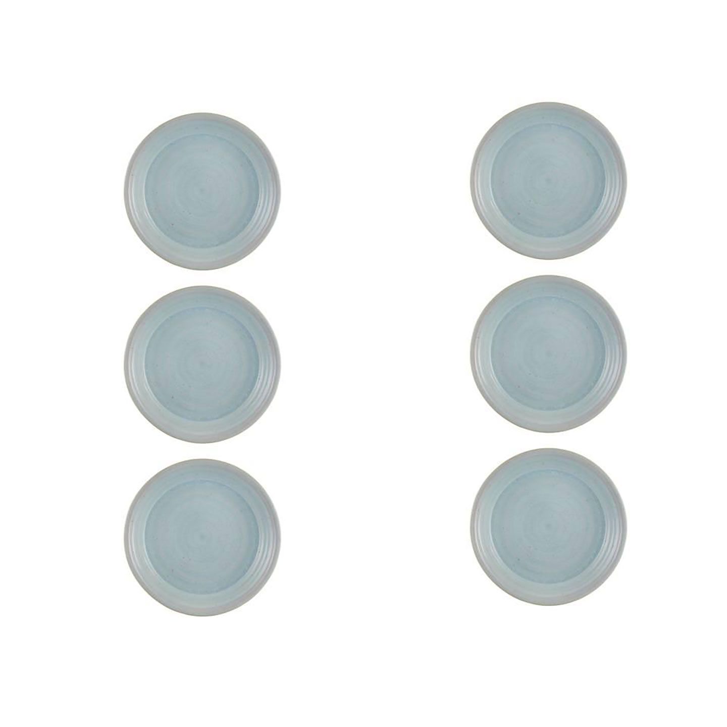 Casa Alegre Gemstone Moonstone Pasta Plate 28cm 11 inch Set of 6 210022406, 5604782040220