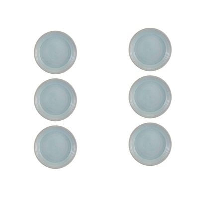Casa Alegre Gemstone Moonstone Pasta Plate 28cm 11 inch Set of 6 210022406, 5604782040220